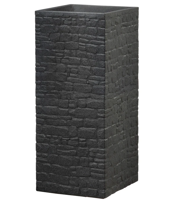 Scheurich Kunststoff-Topf Muretto High, Quadratisch 3 Scheurich Kunststoff-Topf Muretto High, Quadratisch