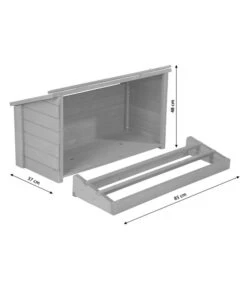 KERBL Legenest, Ca. B85/H48/T37 Cm -Gartenbedarf Angebote 5046503 WE BG 001 KERBLLegenest