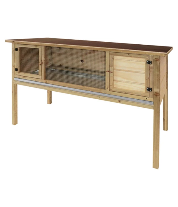 Elmato® Kaninchenstall Bavaria King 160, Ca. B157/H100/T70 Cm 3 Elmato® Kaninchenstall Bavaria King 160, Ca. B157/H100/T70 Cm