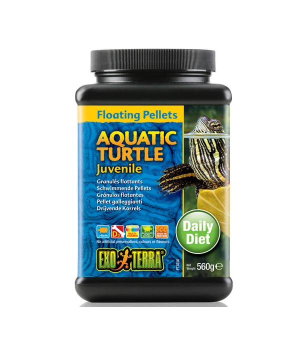 Exo Terra® Aquatic Turtle Juvenile, Pellets Für Junge Wasserschildkröten, 560g 3 Exo Terra® Aquatic Turtle Juvenile, Pellets Für Junge Wasserschildkröten, 560g