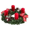 Adventskranz, Rot, Ca. Ø30/H14 Cm 1 Adventskranz, Rot, Ca. Ø30/H14 Cm -Gartenbedarf Angebote 6270995 WE FS 001 AdventskranzRotAdvent2022