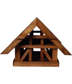 Siena Garden Vogelhaus Fachwerk, Braun, Ca. B46/H46/T32
