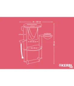 KERBL Wandkratzbaum Dolomit Grappa Pro, Beige, Ca. B70/H138/T66 Cm 11 KERBL Wandkratzbaum Dolomit Grappa Pro, Beige, Ca. B70/H138/T66 Cm -Gartenbedarf Angebote 6603245 WE DE 001 KratzbaumDolomitGrappaPro