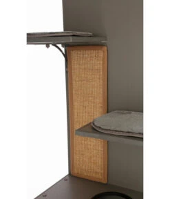 KERBL Katzenspielhaus Alex ECO, Grau, Ca. B42/H152,5/T42 Cm -Gartenbedarf Angebote 6603260 WE DE 003 ECO KatzenspielhausAlex