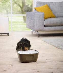 SAVIC Trinkbrunnen Volcano, Weiß/grau, Ca. B25/H11/T25 Cm -Gartenbedarf Angebote 6628101 WE MO 002 SavicVolcanoTrinkbrunnen