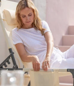 Dehner Gartenliege Mallorca, Ca. B71/H106/T227 Cm -Gartenbedarf Angebote 6635163 WE DE 009 LiegeMallorcaVanilla