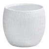Dehner Keramik-Übertopf Ihno, Bauchig 2 Dehner Keramik-Übertopf Ihno, Bauchig -Gartenbedarf Angebote 6641542 WE FS 001 OrchideentopfIhnoWeissMatt
