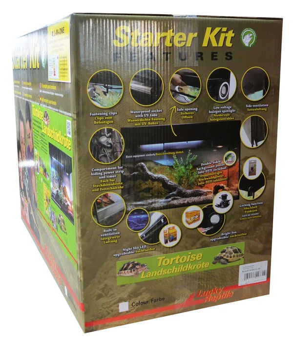Lucky Reptile Starter Kit Komplettset Landschildkröte, Ca. B80/H52/T40 Cm 5 Lucky Reptile Starter Kit Komplettset Landschildkröte, Ca. B80/H52/T40 Cm – Bild 3