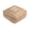 Dehner Pouf Lotta, Ca B50/H20/T50 Cm -Gartenbedarf Angebote 6667869 WE FS 001 PoufLottaJute50x50cm