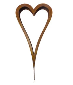 Badeko Metall-Dekostab Herz Wolkenstein, Ca. H80 Cm