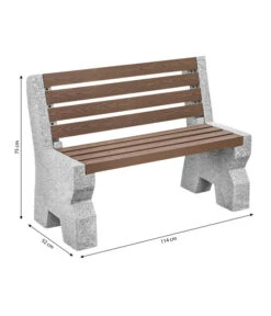 Dehner Granit-Gartenbank, 2-Sitzer, Ca. B114/H75/T52 Cm 7 Dehner Granit-Gartenbank, 2-Sitzer, Ca. B114/H75/T52 Cm -Gartenbedarf Angebote 6692065 WE BG 001 GRANITBANKWPCRUECKENL