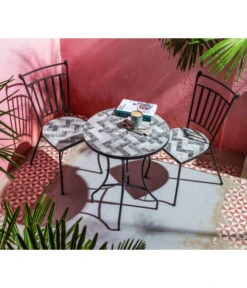 Dehner Mosaikstuhl Letizia -Gartenbedarf Angebote 6702203 WE MO 001 DehnerMosaikStuhlLetiziaNeu