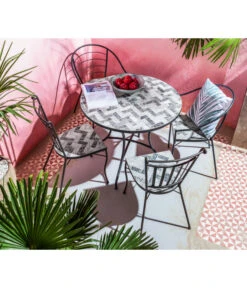 Dehner Mosaikstuhl Letizia -Gartenbedarf Angebote 6702211 WE MO 001 DehnerMosaikStuhlLetiziaNeu