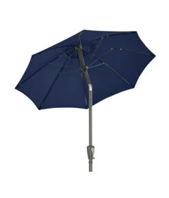 Dehner Sonnenschirm Vido, Rund, Ca. Ø150 Cm 12 Dehner Sonnenschirm Vido, Rund, Ca. Ø150 Cm -Gartenbedarf Angebote 6702997 WE FS 003 SchirmVidoDunkelgrauNeu