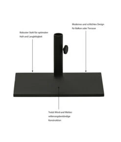 Gartenbedarf Angebote -Gartenbedarf Angebote 6703573 WE IG 001 Balkonschirmstaender