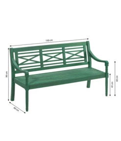 Dehner Gartenbank Emma, 3-Sitzer 12 Dehner Gartenbank Emma, 3-Sitzer -Gartenbedarf Angebote 6708473 WE BG 001 BankEmma3er