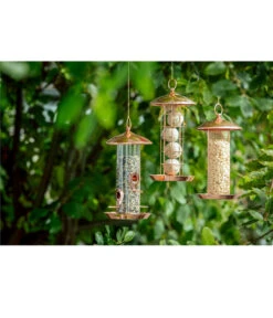 Dehner Natura Futtersäule Chloe -Gartenbedarf Angebote 6733745 6735765 6735773 WE M 002 NaturaKupferFutteraeule