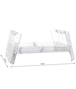 Garantia Frühbeetaufsatz Quadro, Ca. B80/H10/T60 Cm -Gartenbedarf Angebote 6750350 WE BG 001 Fruehbeetaufsatz