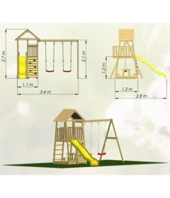 Wendi Toys Spielturm Giraffe -Gartenbedarf Angebote 6759070 WE MO 010 WendiSpielturmGiraffe
