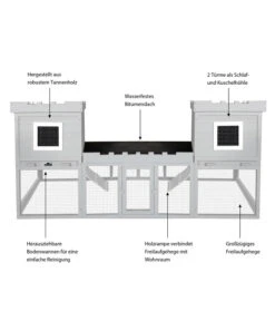Dehner Nagerheim Happy Home Nottingham, Ca. B200/H100/T72 Cm -Gartenbedarf Angebote 6767164 WE IG 003 DehnerNagerheimNottinghamMG