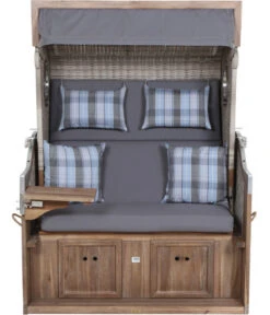 DeVries Strandkorb Greenline 175 -Gartenbedarf Angebote 6776900 WE FS 005 PureGreen