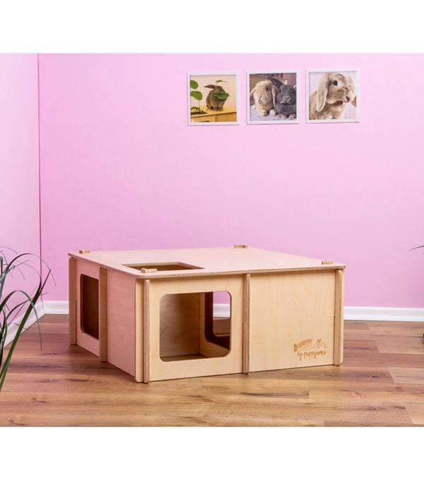 Bunny® NATURE By Puppijames Nagerspielzeug Labyrinth 4 Bunny® NATURE By Puppijames Nagerspielzeug Labyrinth – Bild 2