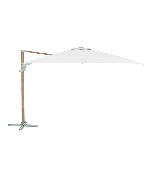 Dehner Ampelschirm Zypern, Holzoptik, Quadratisch, Ca. B300/T300 Cm 3 Dehner Ampelschirm Zypern, Holzoptik, Quadratisch, Ca. B300/T300 Cm