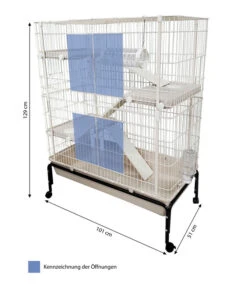 Dehner Lieblinge Nagerheim Alvin, Ca. B101/H129/T51 Cm -Gartenbedarf Angebote 6884555 WE BG 001 DehnerLieblingeNagerheimAlvin