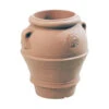 Farmet Kunststoff-Pflanzkrug, Rund, Terrakotta