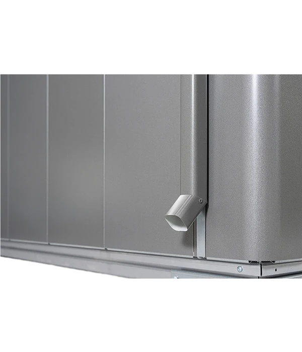 Biohort Gerätehaus Neo 2D, Silber/quarzgrau 4 Biohort Gerätehaus Neo 2D, Silber/quarzgrau – Bild 2