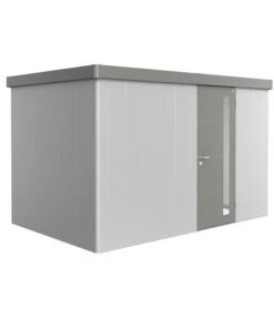 Biohort Gerätehaus Neo 2D, Silber/quarzgrau