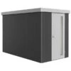 Biohort Gerätehaus Neo 4A, Dunkelgrau/silber -Gartenbedarf Angebote 6885768 WE FS 001 BiohortGeraetehausNeo4A