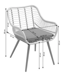 Dehner Gartenstuhl Venezia -Gartenbedarf Angebote 6893978 WE DE 001 DehnerStuhlVenezia