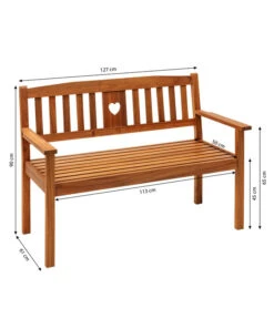 Dehner Bank Heart -Gartenbedarf Angebote 6897763 WE BG 001 2SitzerBankHeart
