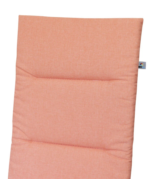 KETTtex Hochlehnerpolster Lindos Peach, Ca. B120/H4/T50 Cm 5 KETTtex Hochlehnerpolster Lindos Peach, Ca. B120/H4/T50 Cm – Bild 3