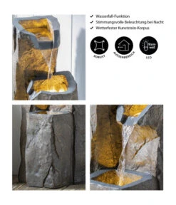 Dehner Polyresin-Gartenbrunnen Sedona, Ca. H85 Cm -Gartenbedarf Angebote 6911101 WE IG 001 DehnerPolyresinGartenbrunnenSedona