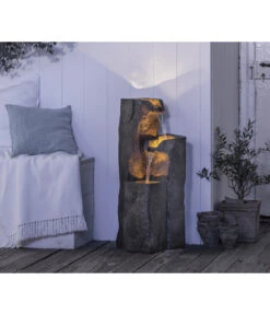 Dehner Polyresin-Gartenbrunnen Sedona, Ca. H85 Cm -Gartenbedarf Angebote 6911101 WE MO 002 BrunnenSedona