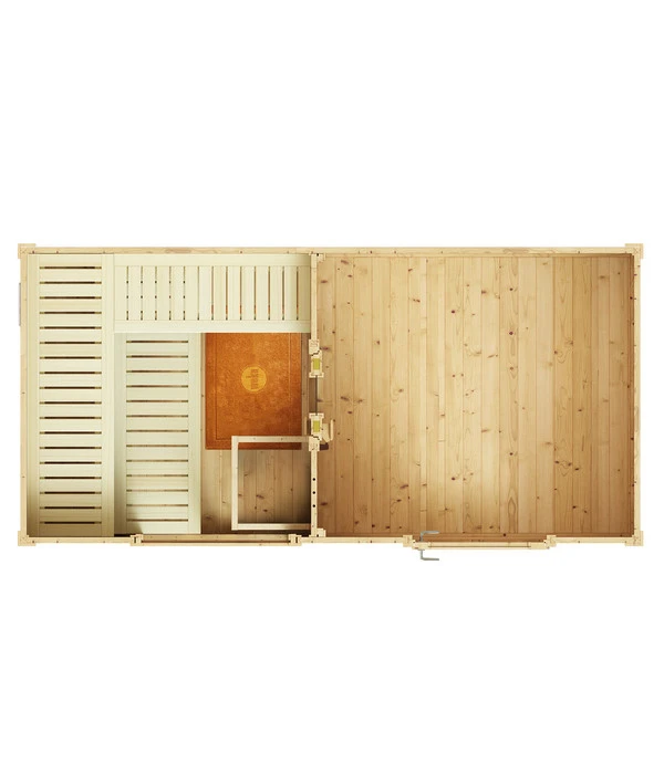 Weka Saunahaus Farsund, Ca. B415/H253/T250 Cm 7 Weka Saunahaus Farsund, Ca. B415/H253/T250 Cm – Bild 5