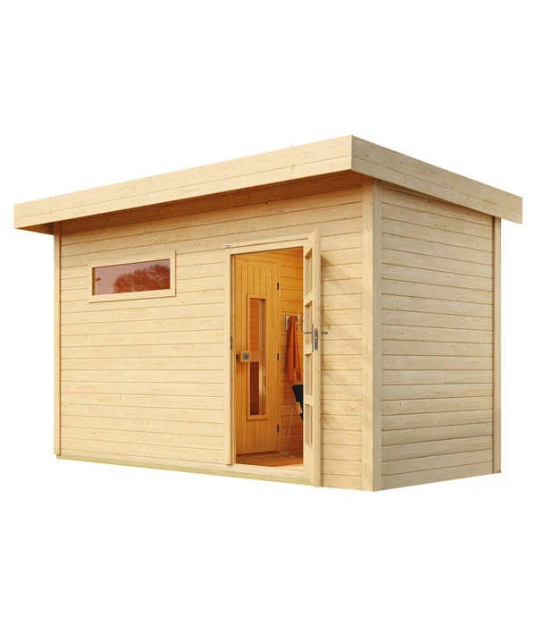 Weka Saunahaus Farsund, Ca. B415/H253/T250 Cm 4 Weka Saunahaus Farsund, Ca. B415/H253/T250 Cm – Bild 2