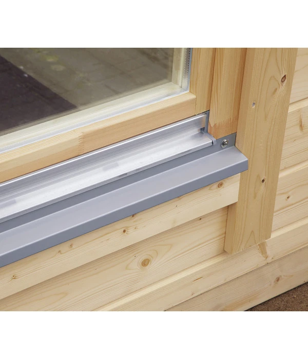 Wolff Finnhaus Gartenhaus Trondheim 70-D XL, Inkl. Lounge Rechts 10 Wolff Finnhaus Gartenhaus Trondheim 70-D XL, Inkl. Lounge Rechts – Bild 8