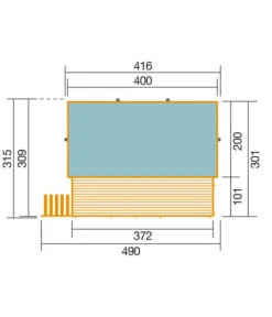 Weka Massivholzpool 595 Gr. 1, Ca. B490/H201/T315 Cm, Folie Sand/Mosaic 9 Weka Massivholzpool 595 Gr. 1, Ca. B490/H201/T315 Cm, Folie Sand/Mosaic -Gartenbedarf Angebote 6950570 WE DE 001 WekaPoolGrudndrissNeu