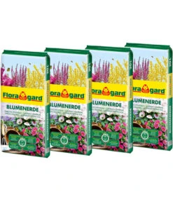 Floragard Blumenerde, 4 X 20 L