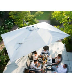 Siena Garden Ampelschirm Cirrus, Quadratisch, Ca. B350/T350 Cm -Gartenbedarf Angebote 6987994 WE MO 001 SienaGardenCirrus350x350cm