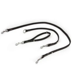 Das Lederband Universal-Hundeleine Olivvia Barcelona Black