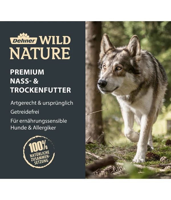 Dehner Wild Nature Nassfutter Für Hunde Mono-Protein Adult, Pferd, 5 X 500 G 4 Dehner Wild Nature Nassfutter Für Hunde Mono-Protein Adult, Pferd, 5 X 500 G – Bild 2
