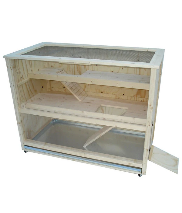 Elmato® Nager-Zimmervoliere Luxus Auf Rollen, Ca. B117/H94/T62 Cm 3 Elmato® Nager-Zimmervoliere Luxus Auf Rollen, Ca. B117/H94/T62 Cm